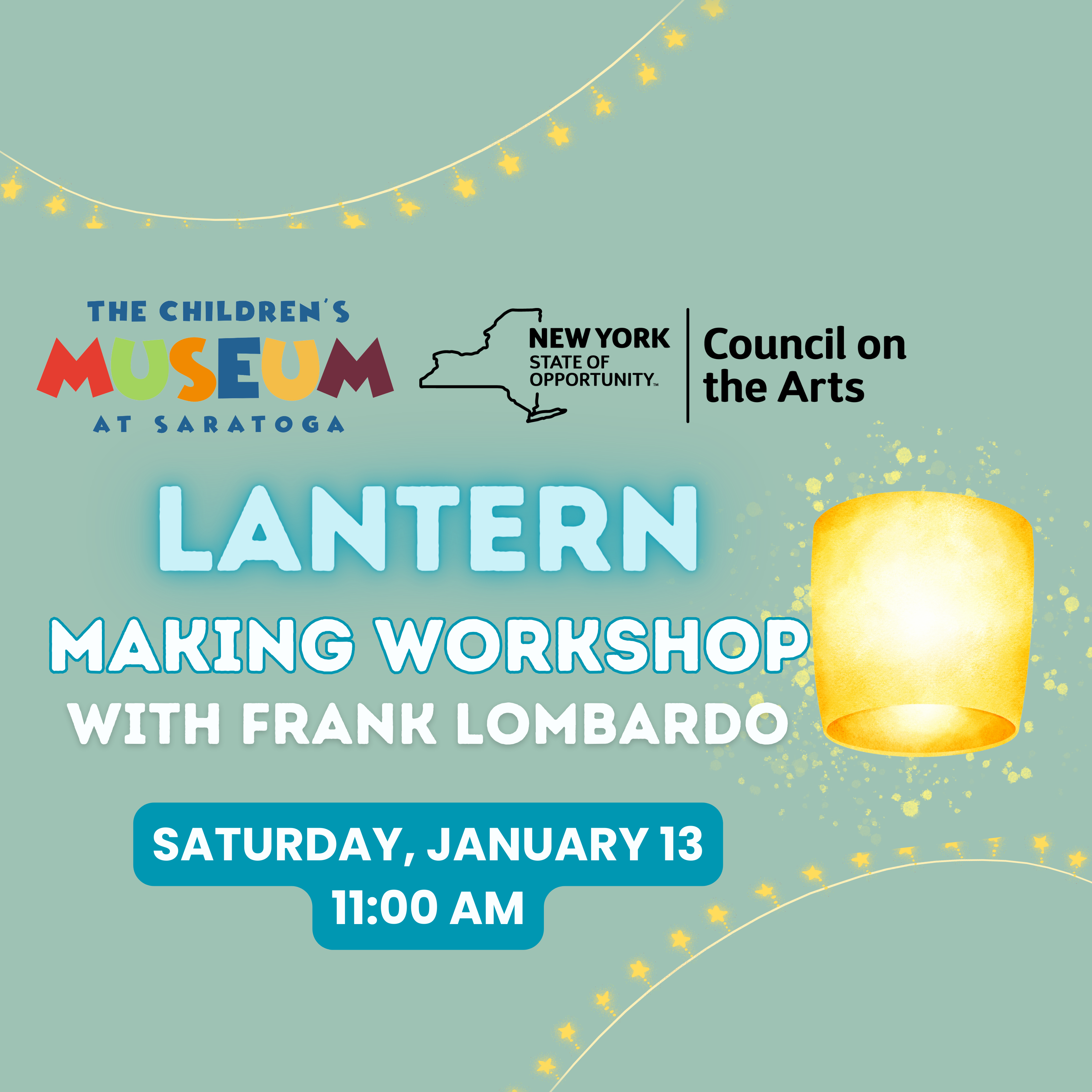 Read more about the article Lantern Making Workshop at The Children’s Museum at Saratoga!