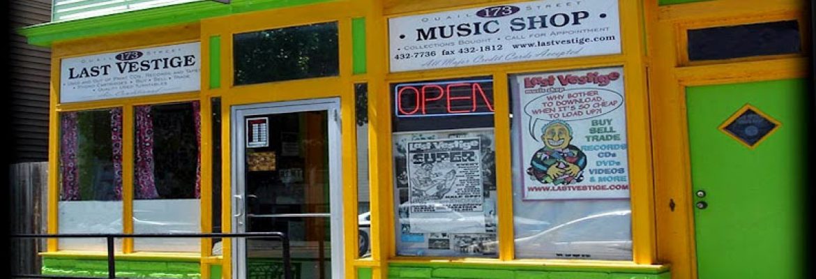 Last Vestige Music Shop